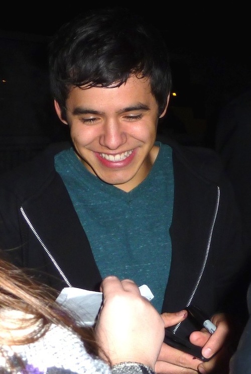 "Dear David, I want my life back!!!!... stop that cute laugh immediately!!!"