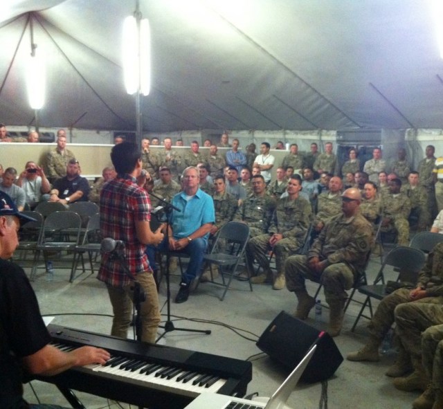 "All you beauuuuuutiful girls.... oh, wait"