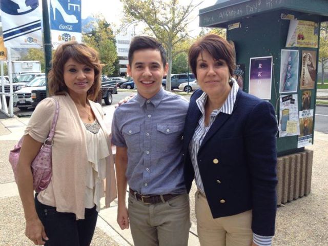 from: Cherri Gressmen: "I am at lunch and I totally ran into David Archuletta and he was gracious enough to let me have a picture with him. I am such a fan and he completely made my day, Thanks David #hugefan #madeafoolofmyself"