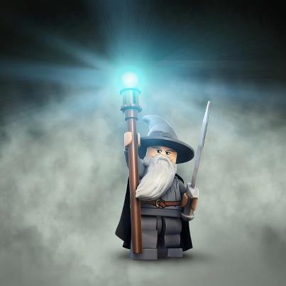 LEGOGandalfCGI